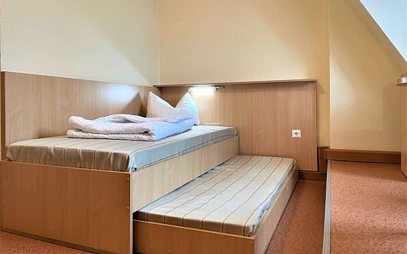 Example of accommodation: extra bed to a shared room, Foto: Ulrike Haselbauer, Lizenz: TV Lausitzer Seenland e.V.