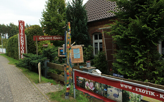 Galerie Nagel im Exotik-Kunst-Garten, gallery