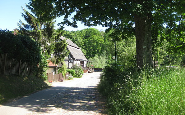 Weg zur Klostermühle Boitzenburg, Foto: Anet Hoppe