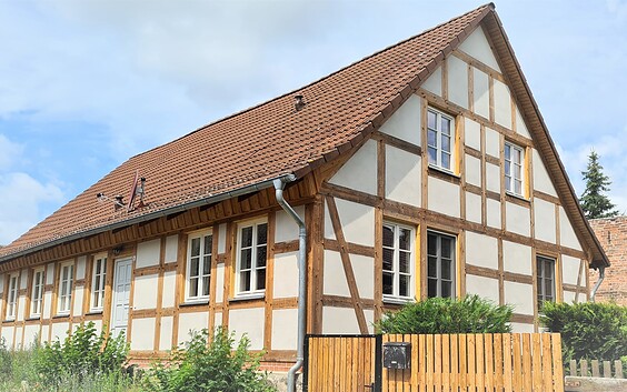 House view holiday home Lunow No. 1, Foto: Familie Schultze, Lizenz: Familie Schultze