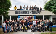 Rechenzentrum Gruppenbild 2018, Foto: Michael Lüder