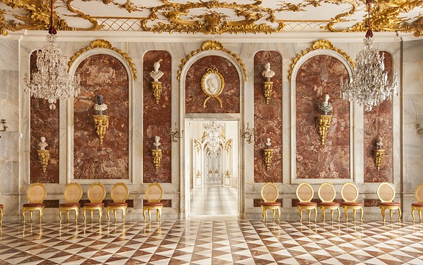 Interior View of New Chambers of Sanssouci, Foto: André Stiebitz, Lizenz: PMSG/ SPSG