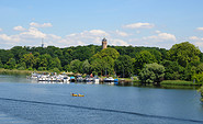 Potsdamer Seesportclub e.V. - unterhalb des Flatowturms und des Schlossparks Babelsberg - , Foto: Christin Drühl, Lizenz: Christin Drühl