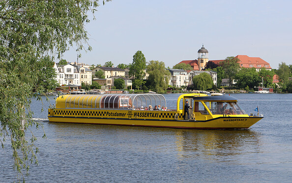 Water Taxi, Foto: André Stiebitz, Lizenz: PMSG Potsdam Marketing und Service GmbH