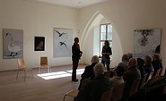 Künstlergespräch im ehemaligen Abthaus © Kloster Chorin