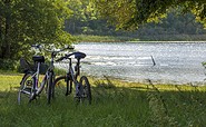 Fahrräder am kleinen Linowsee bei Rheinsberg, Foto: ScottyScout, Lizenz: ScottyScout