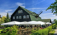 Biergarten der Kräutermühle am Kur- und Sagenpark , Foto: Rainer Weisflog, Lizenz: Kräutermühlenhof Burg Spreewald