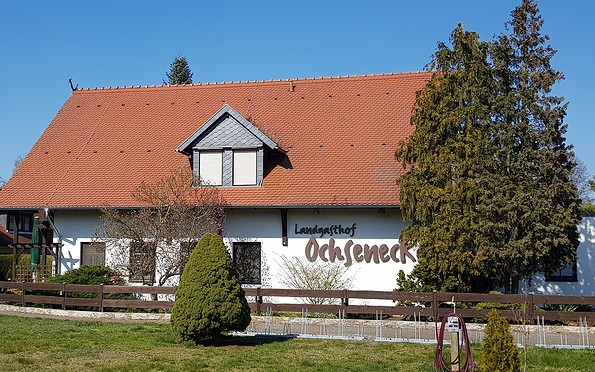 Außenansicht Ochseneck, Foto: Kerstin Möbes, Lizenz: Amt Burg (Spreewald)