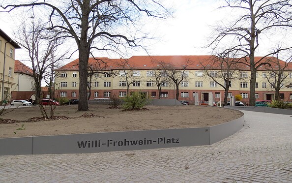 Willi Frohwein Platz, Foto: Uschi Baese-Gerdes, Lizenz: PMSG