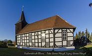 Fachwerkkirche Bluno, Foto: Gereon Mänzel, Lizenz: Gereon Mänzel