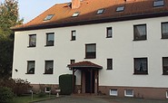 Außenansicht des Mehrfamilienhauses, Foto: Wolf