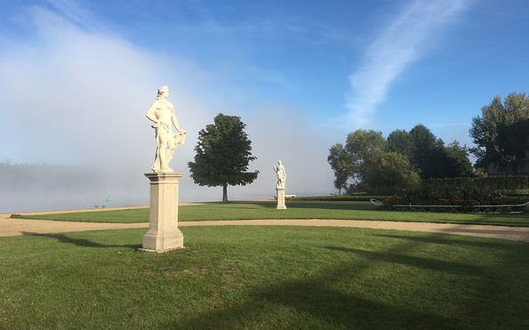 Statuen im Schlosspark Rheinsberg, Foto: Jannika Olesch, Lizenz: Tourismusverband Ruppiner Seenland e. V.