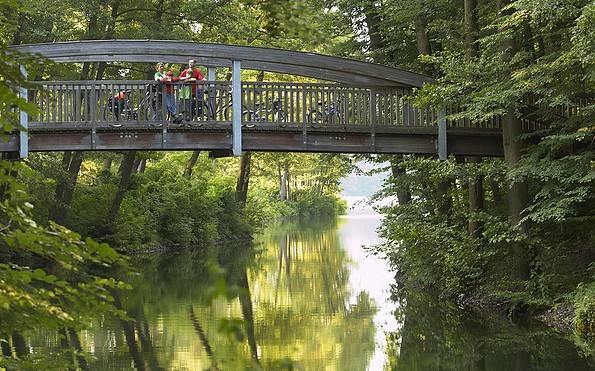 Brücke am Askanierturm, Foto: Jürgen Rocholl, Lizenz: Jürgen Rocholl