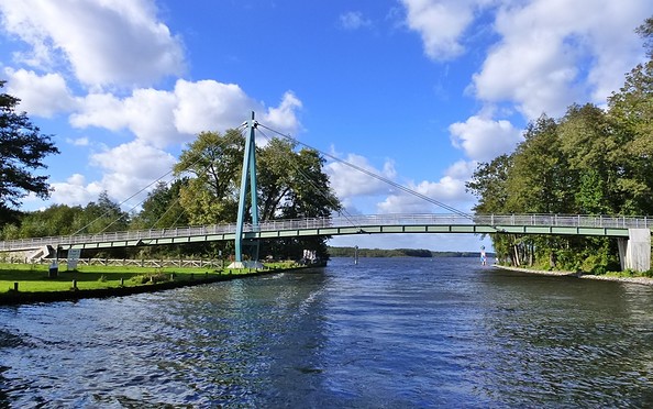 Fahrradbrücke Dolgenbrodt, Foto: Dana Klaus, Lizenz: Tourismusverband Dahme-Seenland e.V.