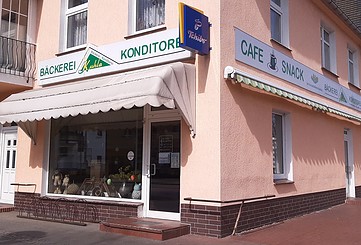 Cafébereich in der Bäckerei & Konditorei Kuhla