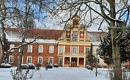 Schloss Meyenburg im Winter, Foto: B. Thiele, Lizenz: B. Thiele
