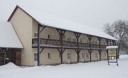 Spreewald Pension Spreeaue Burg im Winter, Foto: Pension Spreeaue, Lizenz: Amt Burg (Spreewald)