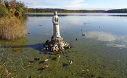 Nonne im Wutzsee, Lindow, Foto: Itta Olaj, Lizenz: Tourismusverband Ruppiner Seenland e. V.
