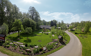 Draufsicht Barfusspark, Foto: Familie Fiedermann, Lizenz: Gasthaus &amp; Pension am Kurfürstendamm