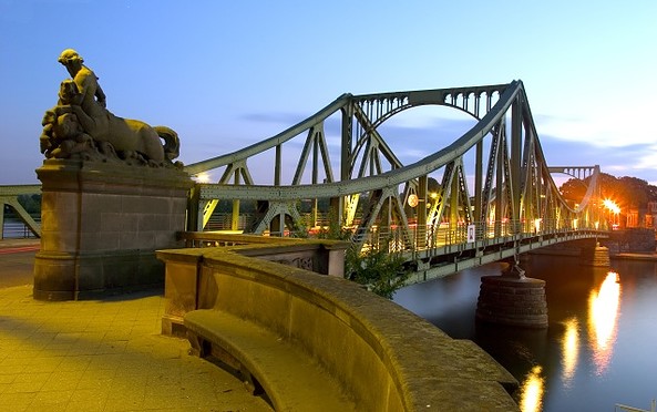 Glienicker Brücke, Foto: Kröger, Lizenz: TMB-Fotoarchiv