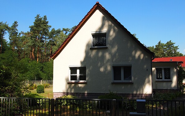 Exterior view of the holiday home, Foto: Touristinformation Senftenberg, Lizenz: Tourismusverband Lausitzer Seenland e.V.