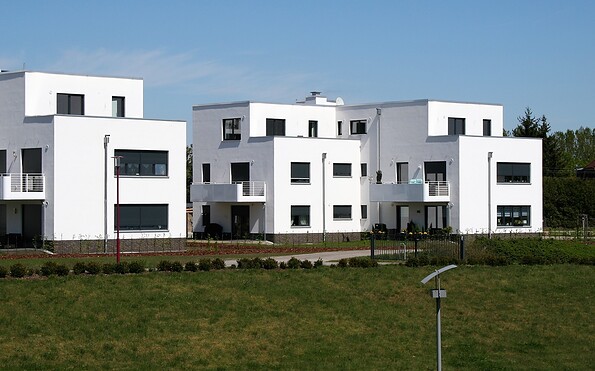 Exterior view of the residential complex Hafenkante, Foto: Jürgen Mädler