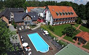 Außenansicht Landhotel, Foto: Landhotel Burg, Lizenz: Amt Burg (Spreewald)