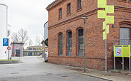 Inspektorenhaus an der Schiffbauergasse, Foto: André Stiebitz, Lizenz:  PMSG
