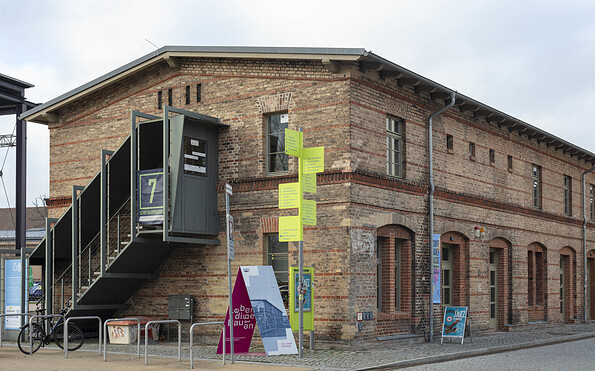Offizze (former Inspector’s House) in Schiffbauergasse, Foto: André Stiebitz, Lizenz: PMSG