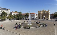 Luisenplatz with fountain, Foto: André Stiebitz, Lizenz: PMSG