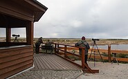Photographers at the pavilion of the viewpoint, Foto: Kathrin Winkler, Lizenz: Tourismusverband Lausitzer Seenland e.V.