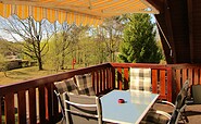 Ferienwohnung im Dachgeschoss mit Balkon und Sitzmöglichkeiten, Foto: Dirk Hundro, Lizenz: Ferienhaus Manadiso