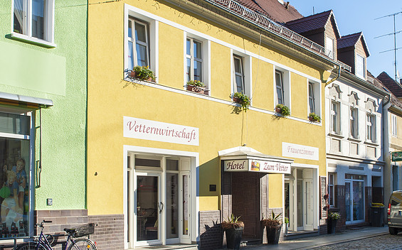 Außenansicht Hotel "Zum Vetter", Foto: Hotel "Zum Vetter", Lizenz: Hotel "Zum Vetter"