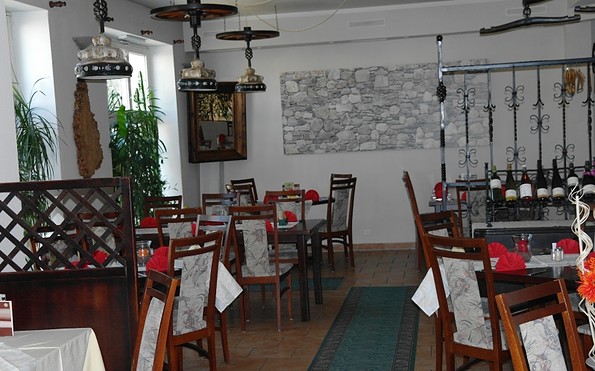 Blick ins Restaurant, Foto: Pension Rosengarten, Lizenz: Pension Rosengarten