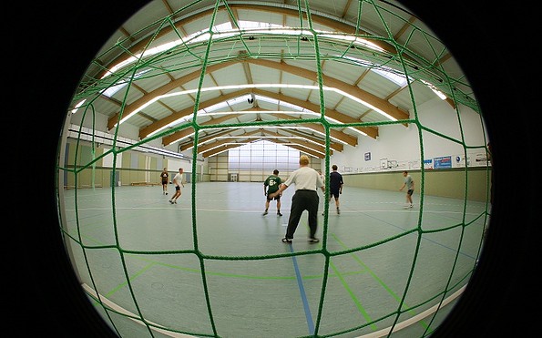 Ballspielhalle, Foto: Sporthotel Neuruppin, Lizenz: Sporthotel Neuruppin