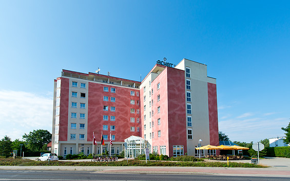 Außenansicht vom ACHAT-Hotel Schwarzheide, Foto: ACHAT-Hotel