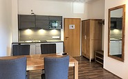 Küchen-/ Essbereich in Suite/ Appartment, Foto: Touristinformation Senftenberg, Lizenz: Tourismusverband LSL e.V.