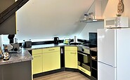 open kitchen with fridge and freezer , Foto: Ulrike Haselbauer, Lizenz: TV Lausitzer Seenland e.V.