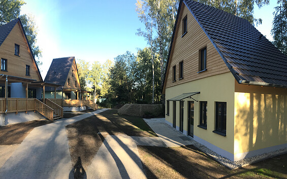 Ferienhäuser am Grünewalder Lauch_Gesamtansicht, Foto: Jörg Meyer, Lizenz: Jörg Meyer