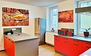 Vacation apartment suite, kitchen with a lot of comfort, Foto: Ulrike Haselbauer, Lizenz: Tourismusverband LSL e.V.