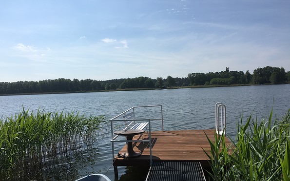 Blick auf den Stolzenhagener See, Foto: Familie Daul