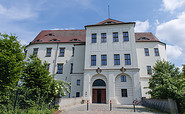 Schloss Frontansicht, Foto: Christiane Schleifenbaum, Lizenz: Schloss Hoyerswerda