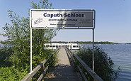 Anleger Caputh Schloss im Ortsteil Caputh der Gemeinde Schwielowsee , Foto: André Stiebitz, Lizenz: PMSG Potsdam Marketing und Service GmbH