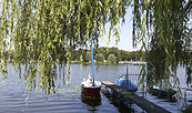 Blick auf den Schwielowsee in Caputh, Foto: André Stiebitz, Lizenz: PMSG Potsdam Marketing und Service GmbH