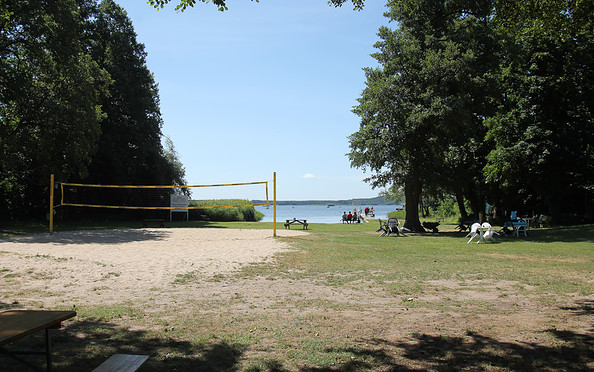 Spielplatz in Wolzig am Wolziger See, Foto: Pauline Kaiser, Lizenz: Tourismusverband Dahme-Seenland e.V.
