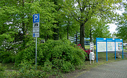 RV park at the parking lot Albert-Einstein-Straße, Foto: Dana Kersten, Lizenz: Tourismusverband Lausitzer Seenland e.V.