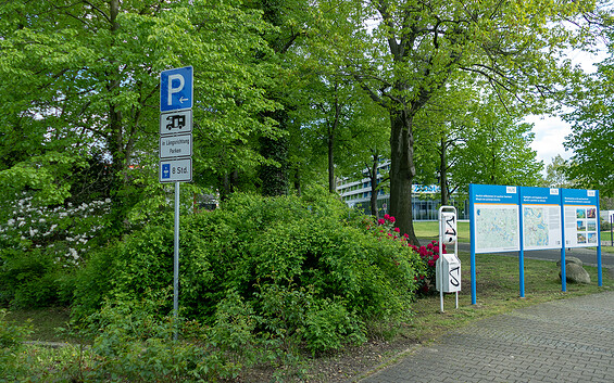 RV park at the parking lot Albert-Einstein-Straße, Foto: Dana Kersten, Lizenz: Tourismusverband Lausitzer Seenland e.V.