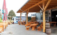 Beer garden at Speicher No. 1, Foto: Grande Automaten Lausitz GmbH &amp; Co. KG
