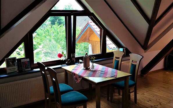 Dining area, Foto: René Halla, Lizenz: Ferienwohnung Knappensee