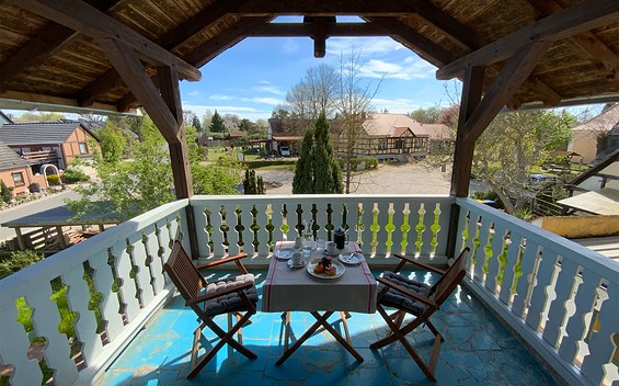 Ausblick Ferienwohnung , Foto: Brigitte Fuchs